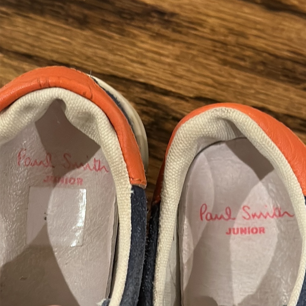 Paul Smith Junior Low Top Sneakers Size 29 - Picture 4 of 7
